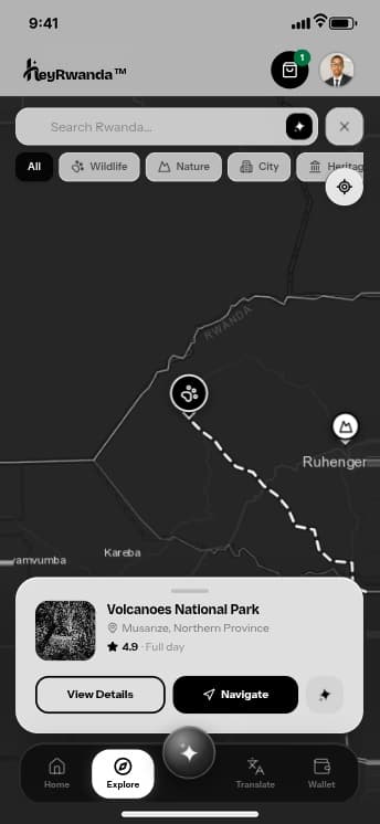 heyrwanda map screen