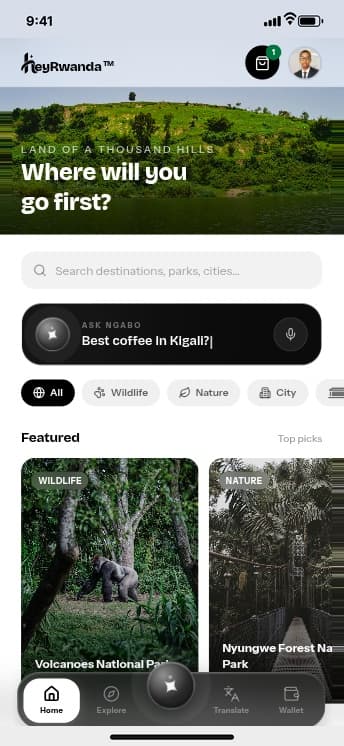 heyrwanda home screen